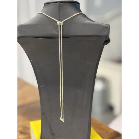 Kendra Scott Gold Dylan Necklace In Turquoise - Picture 4 of 4